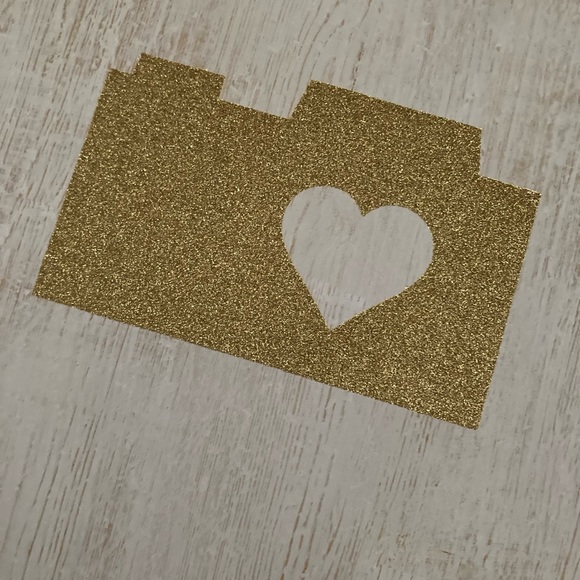 SOLD! Sparkly Camera Photo Album - 2 Ring Binder - Becky Higgins design - Picture 5 of 12